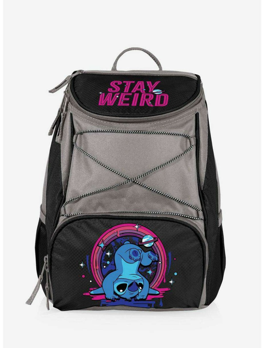 Lunchboxes * | Boxlunch Disney Lilo And Stitch Stay Weird Cooler Backpack