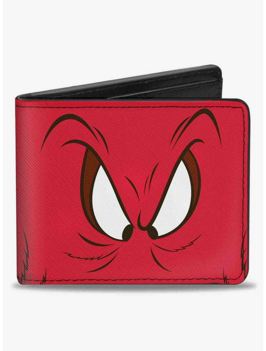 Wallets * | Boxlunch Looney Tunes Gossamer Eyes Close Up Bifold Wallet