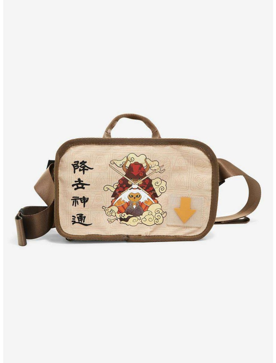 Fanny Packs * | Avatar: The Last Airbender Appa & Momo Character Graphic Fanny Pack Boxlunch Exclusive