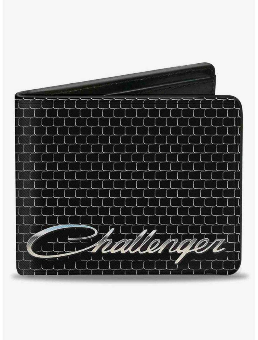 Wallets * | Boxlunch Challenger Script Grille Bifold Wallet