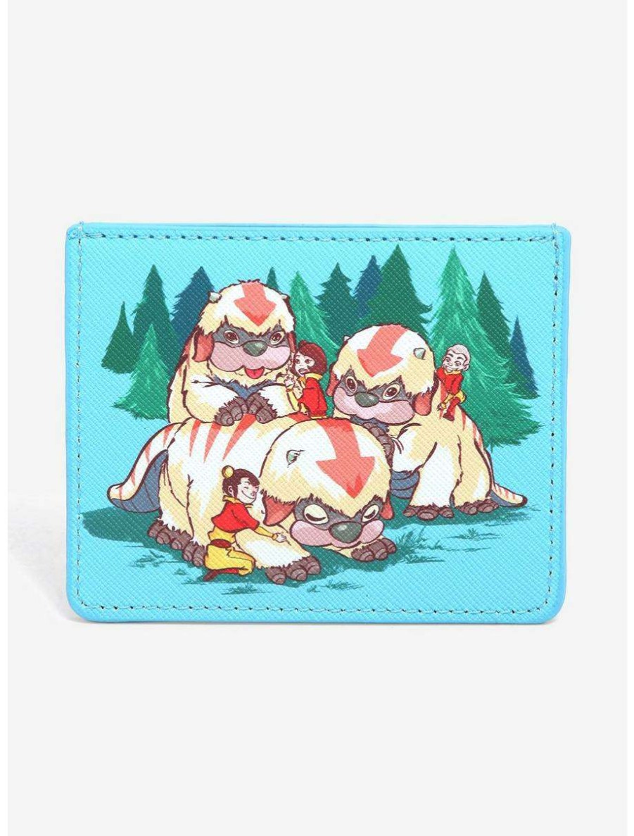 Wallets * | The Legend Of Korra Young Air Nomads & Sky Bisons Cardholder Boxlunch Exclusive