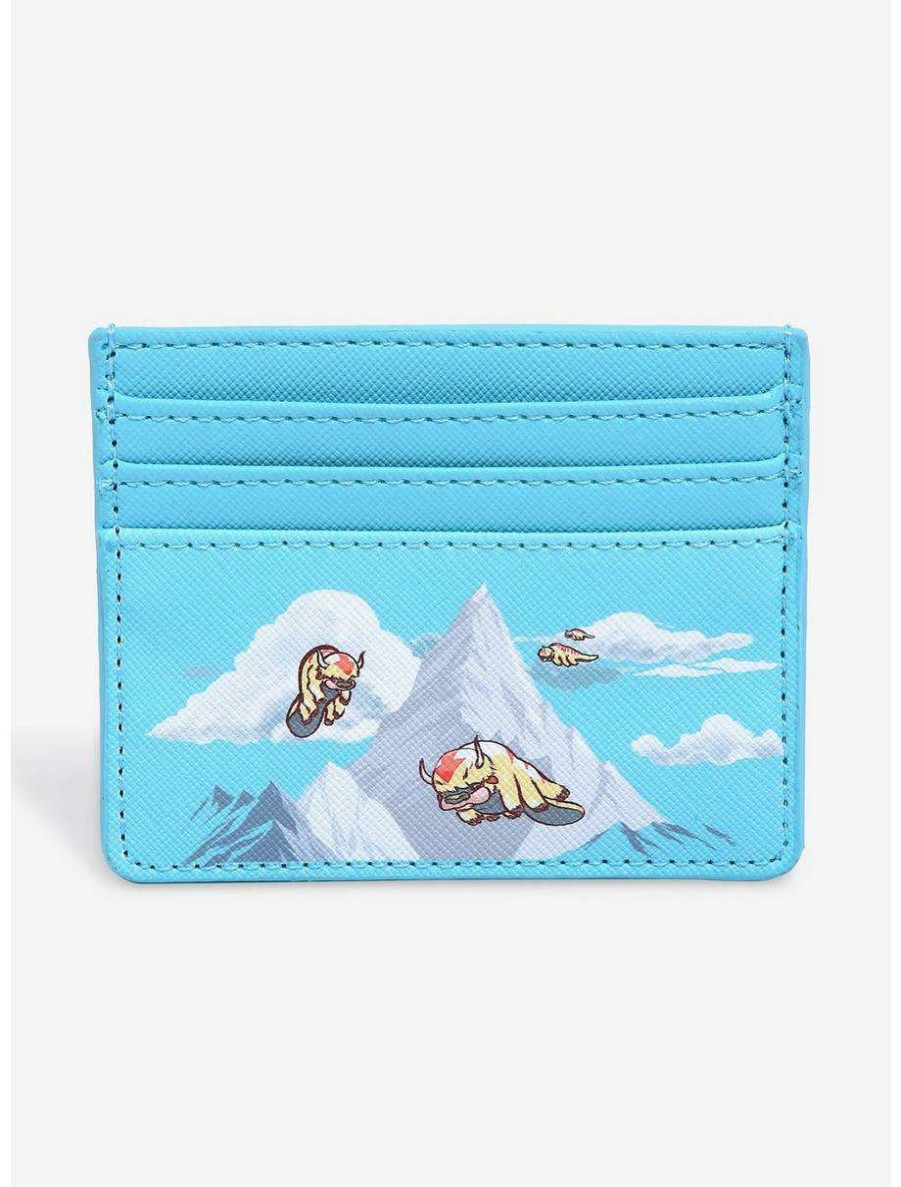 Wallets * | The Legend Of Korra Young Air Nomads & Sky Bisons Cardholder Boxlunch Exclusive