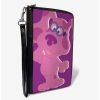 Wallets * | Boxlunch Blue'S Clues Magenta Full Body Smiling Pose Zip Around Wallet