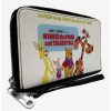 Wallets * | Boxlunch Disney Winnie The Pooh And Tigger Title Pose Zip Around Wallet