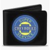 Wallets * | Boxlunch Chevrolet Super Service Logo Bifold Wallet