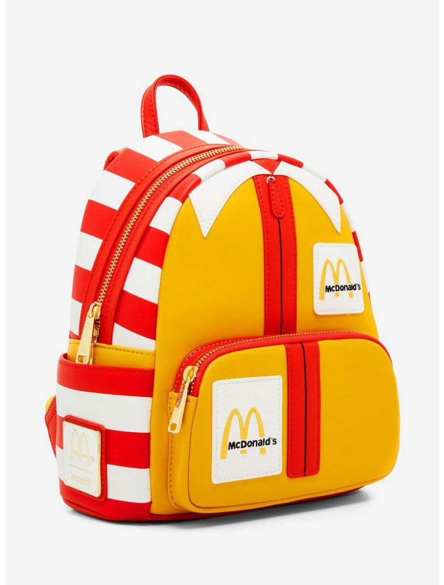 Mini Backpacks * | Boxlunch Loungefly Mcdonald'S Ronald Mcdonald Outfit Mini Backpack