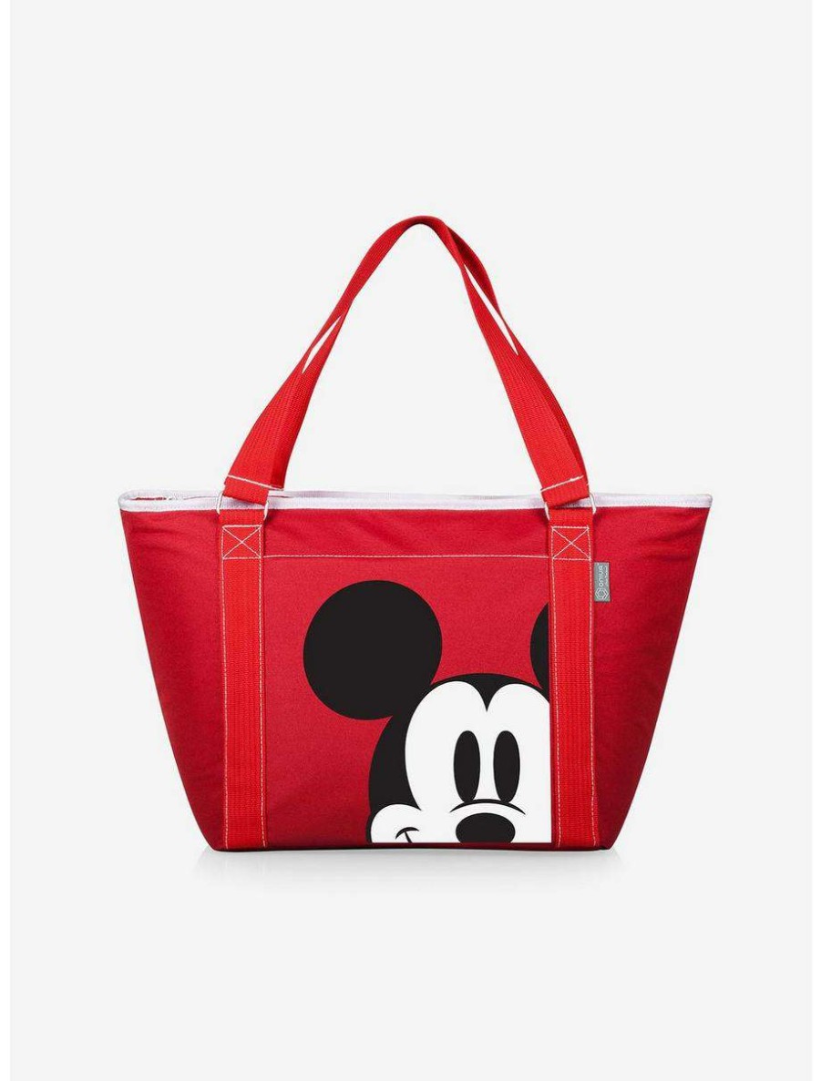 Lunchboxes * | Boxlunch Disney Mickey Mouse Red Cooler Tote