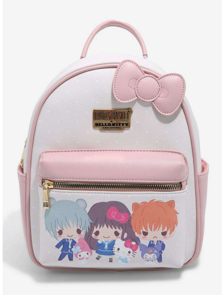 Backpacks * | Fruits Basket X Hello Kitty And Friends Chibi Characters Mini Backpack Boxlunch Exclusive