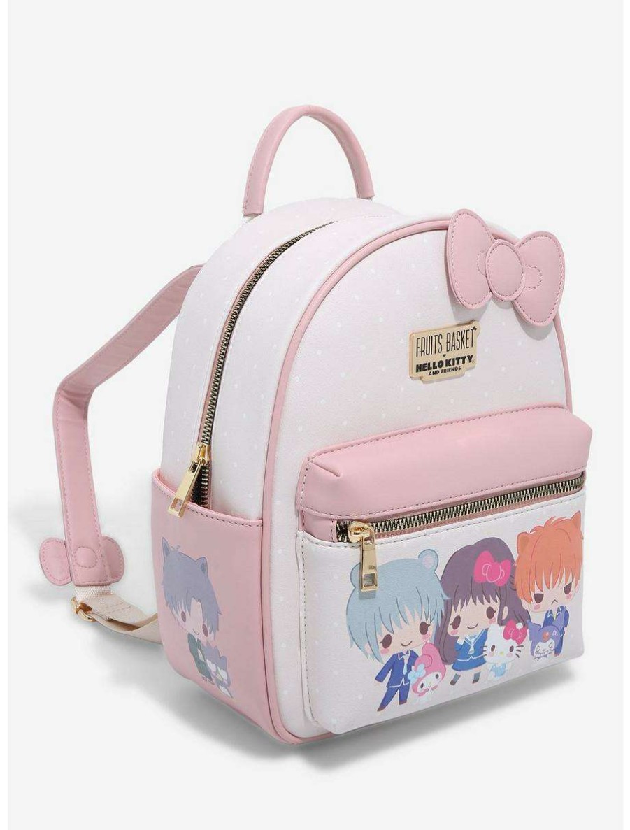 Backpacks * | Fruits Basket X Hello Kitty And Friends Chibi Characters Mini Backpack Boxlunch Exclusive