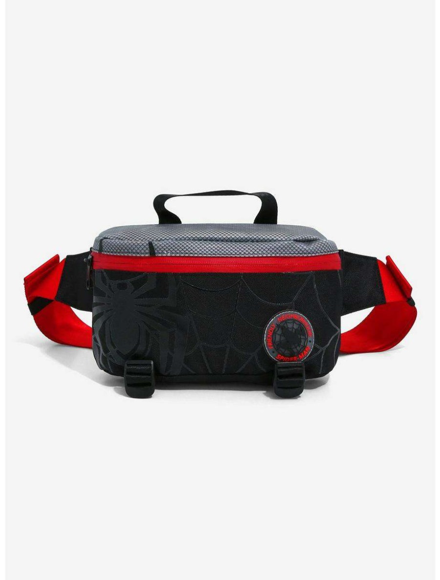 Fanny Packs * | Marvel Spider-Man Webs Fanny Pack Boxlunch Exclusive