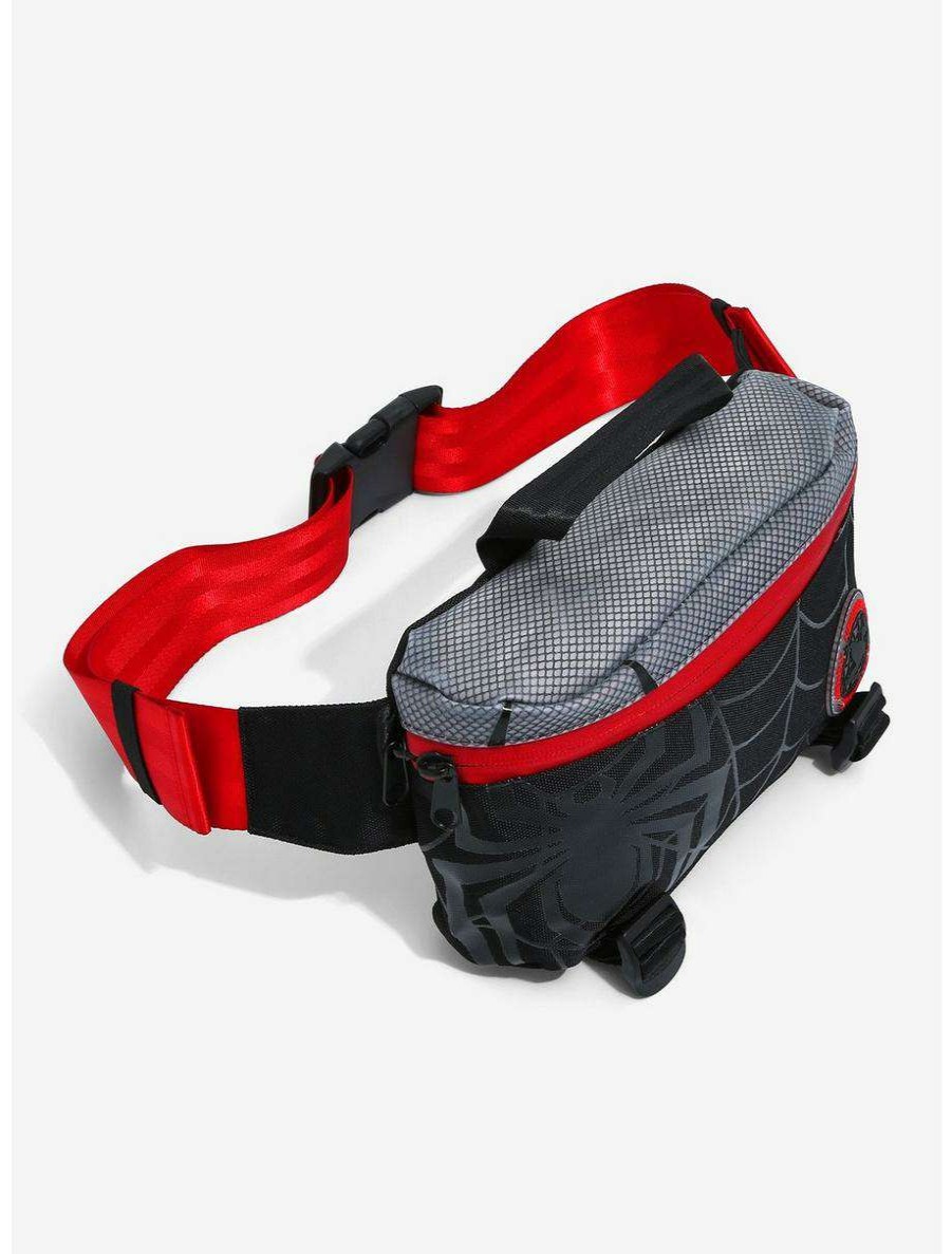 Fanny Packs * | Marvel Spider-Man Webs Fanny Pack Boxlunch Exclusive