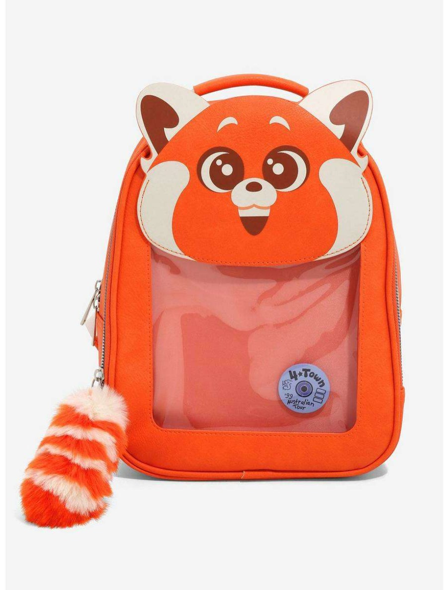 Mini Backpacks * | Disney Pixar Turning Red Mei Lee Panda Pin Collector Mini Backpack Boxlunch Exclusive