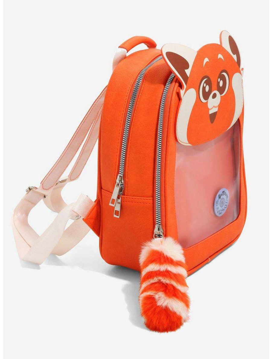 Mini Backpacks * | Disney Pixar Turning Red Mei Lee Panda Pin Collector Mini Backpack Boxlunch Exclusive