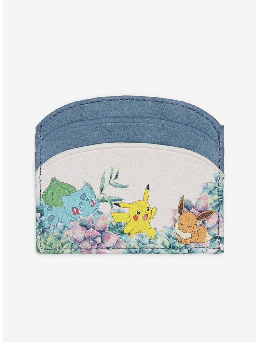 Wallets * | Pokemon Succulent Portraits Cardholder Boxlunch Exclusive