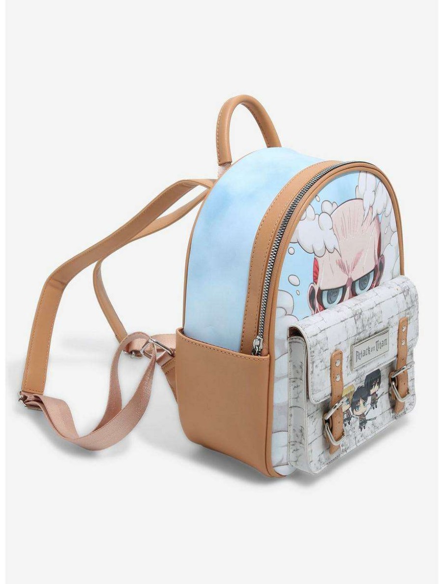 Mini Backpacks * | Attack On Titan Chibi Colossal Titan Mini Backpack Boxlunch Exclusive