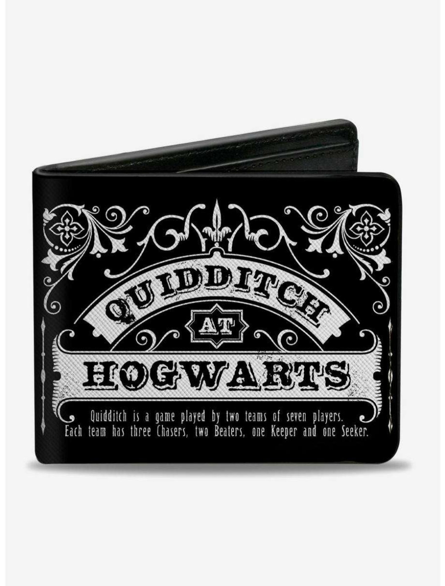 Wallets * | Boxlunch Harry Potter Quidditch At Hogwarts Bifold Wallet