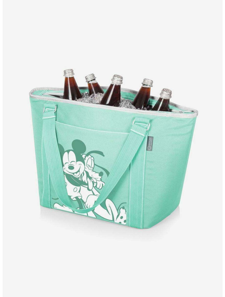 Lunchboxes * | Boxlunch Disney Mickey And Pluto Topanga Cooler Tote