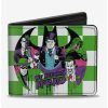 Wallets * | Boxlunch Dc Comics Batman Villains Checker Bifold Wallet