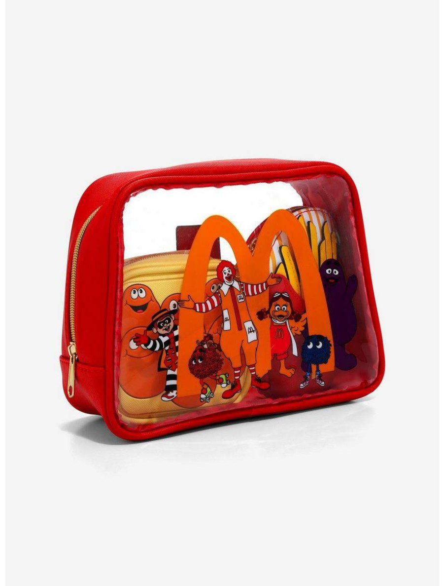 Cosmetic Bags * | Mcdonald'S Mcdonaldland Characters Cosmetic Bag Set Boxlunch Exclusive