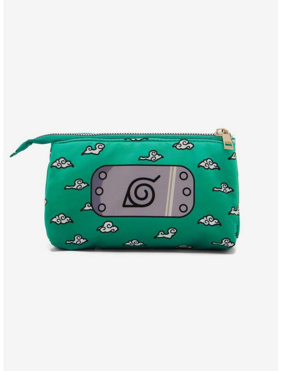 Cosmetic Bags * | Teenage Mutant Ninja Turtles X Naruto Pencil Case Boxlunch Exclusive