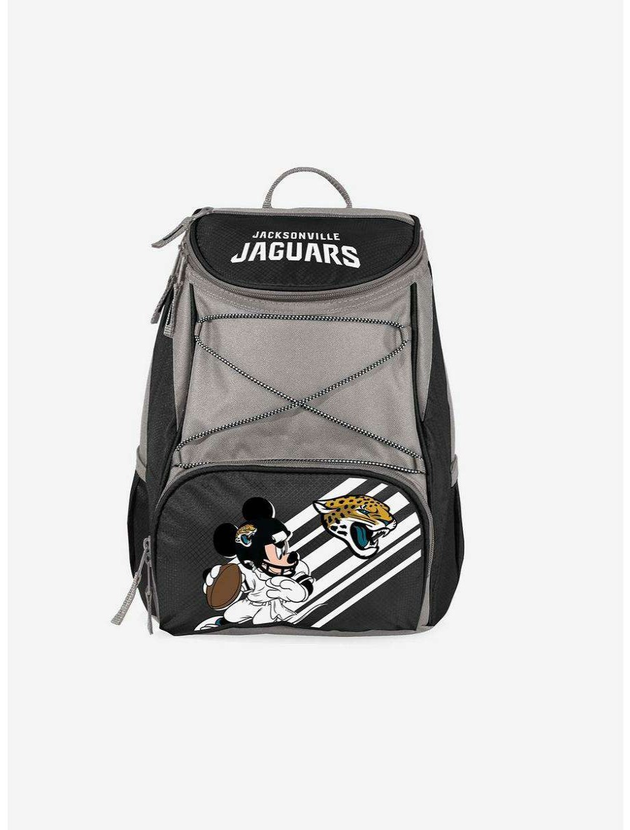 Backpacks * | Boxlunch Disney Mickey Mouse Nfl Jacksonville Jaguars Cool Backpack