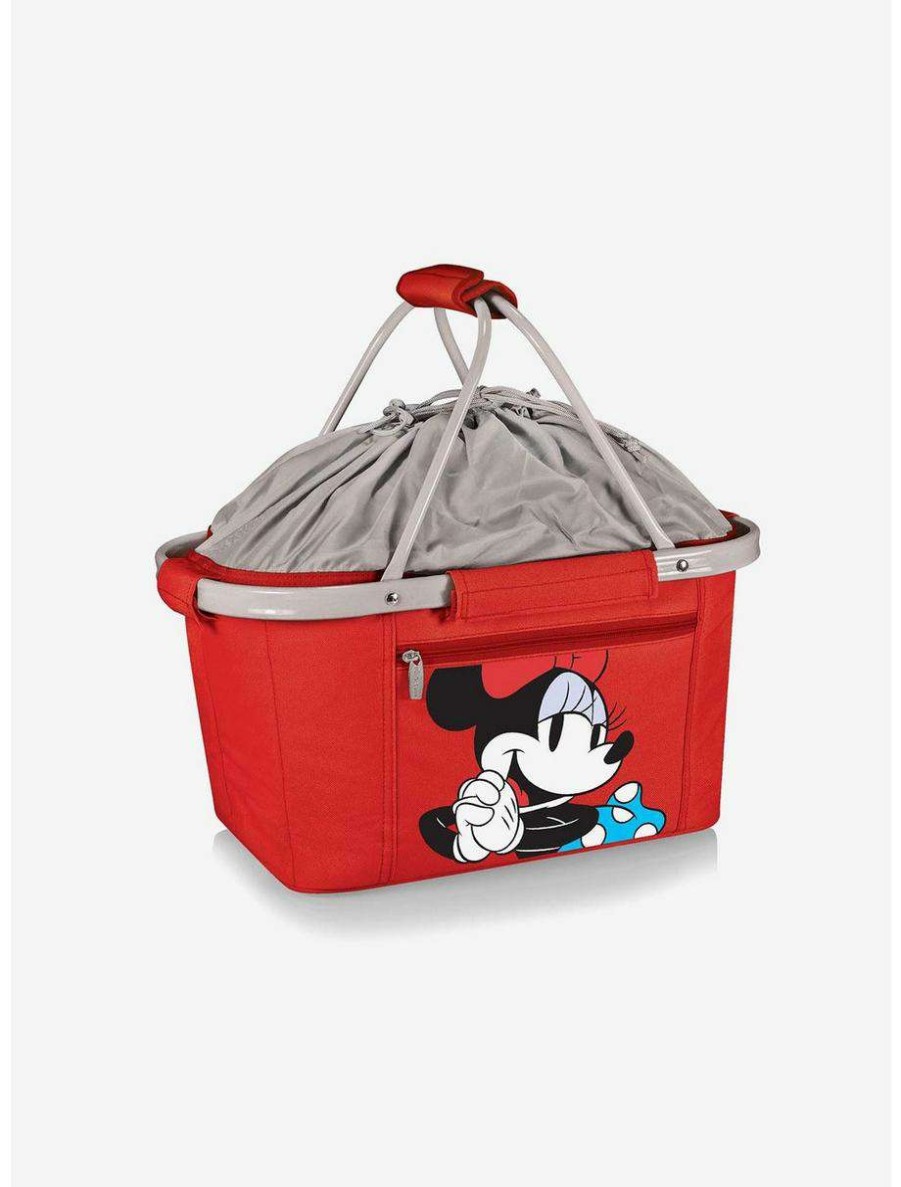 Lunchboxes * | Boxlunch Disney Minnie Mouse Collapsible Cooler Tote