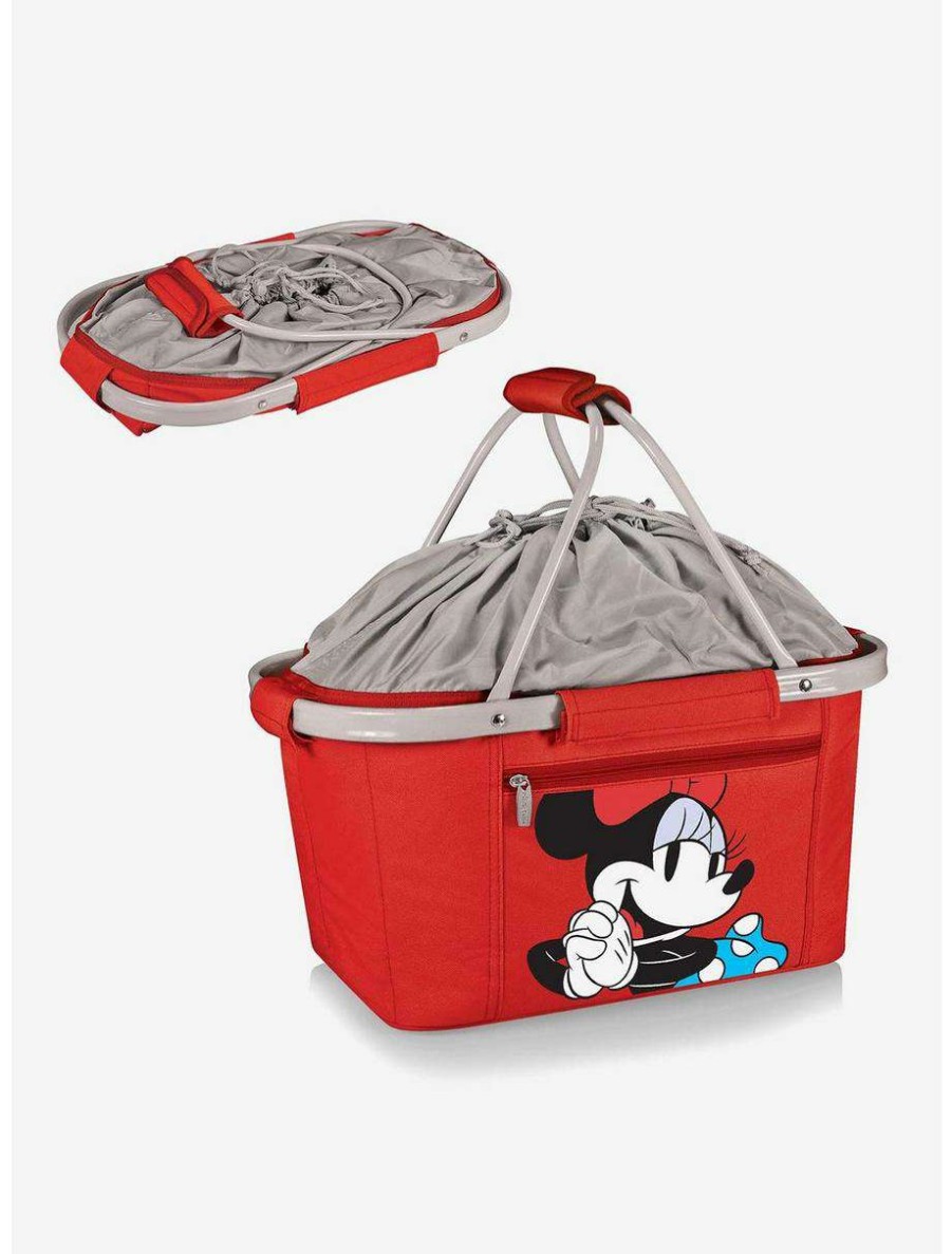 Lunchboxes * | Boxlunch Disney Minnie Mouse Collapsible Cooler Tote