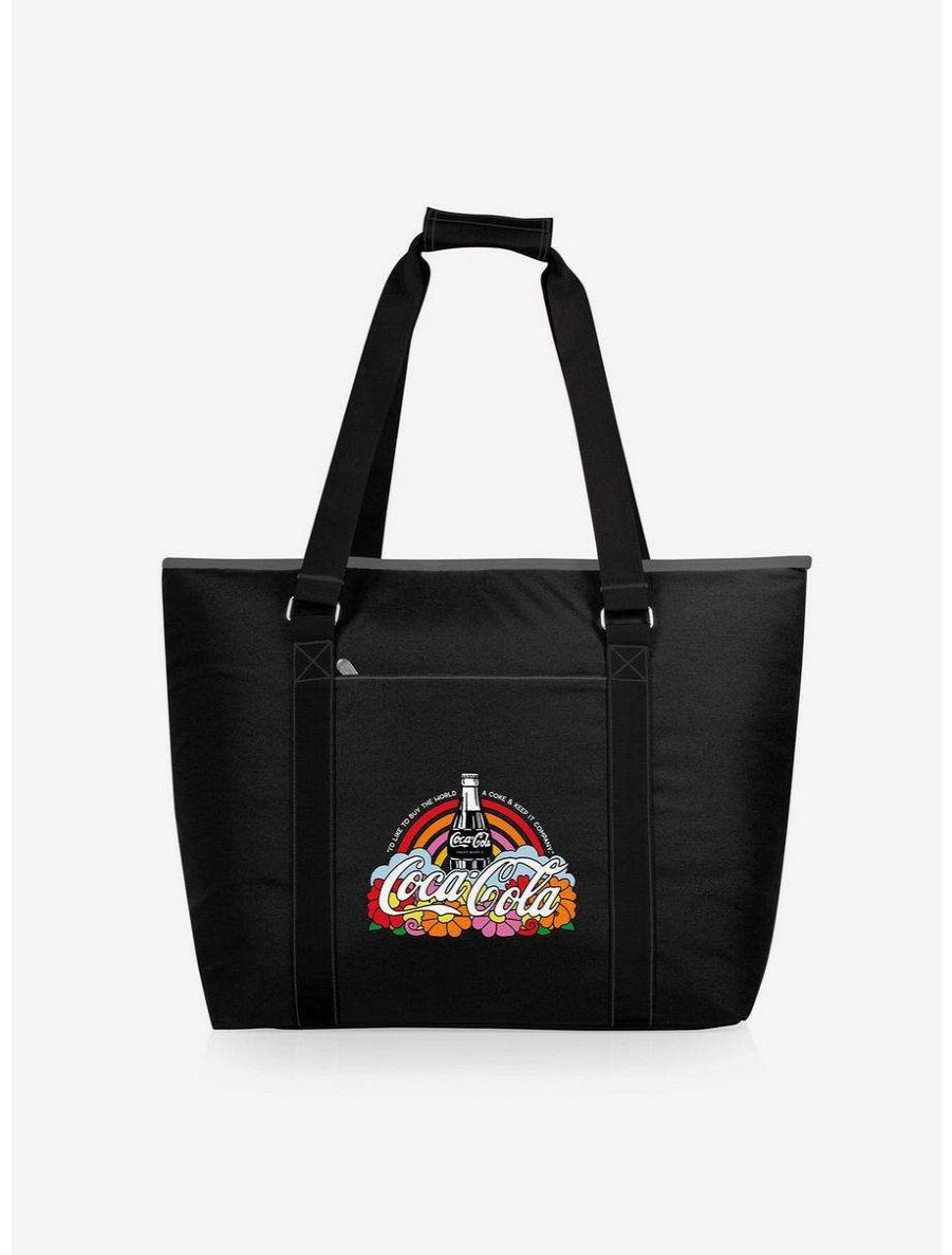 Lunchboxes * | Boxlunch Coke Unity Tahoe Xl Floral Cooler Tote Bag