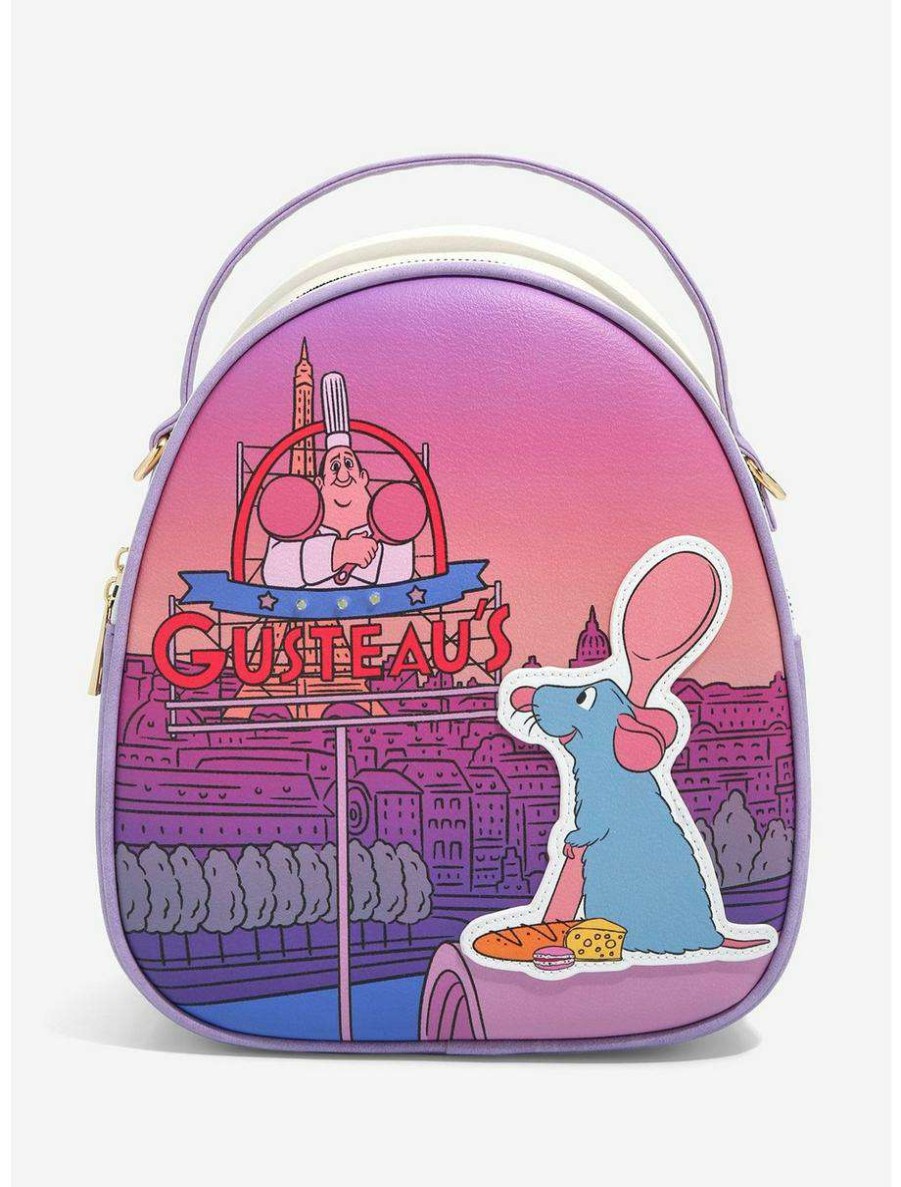 Mini Backpacks * | Disney Pixar Ratatouille Paris Scenic Light-Up Convertible Mini Backpack Boxlunch Exclusive