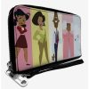 Wallets * | Boxlunch Disney The Proud Family Pose Pastel Zip Around Wallet