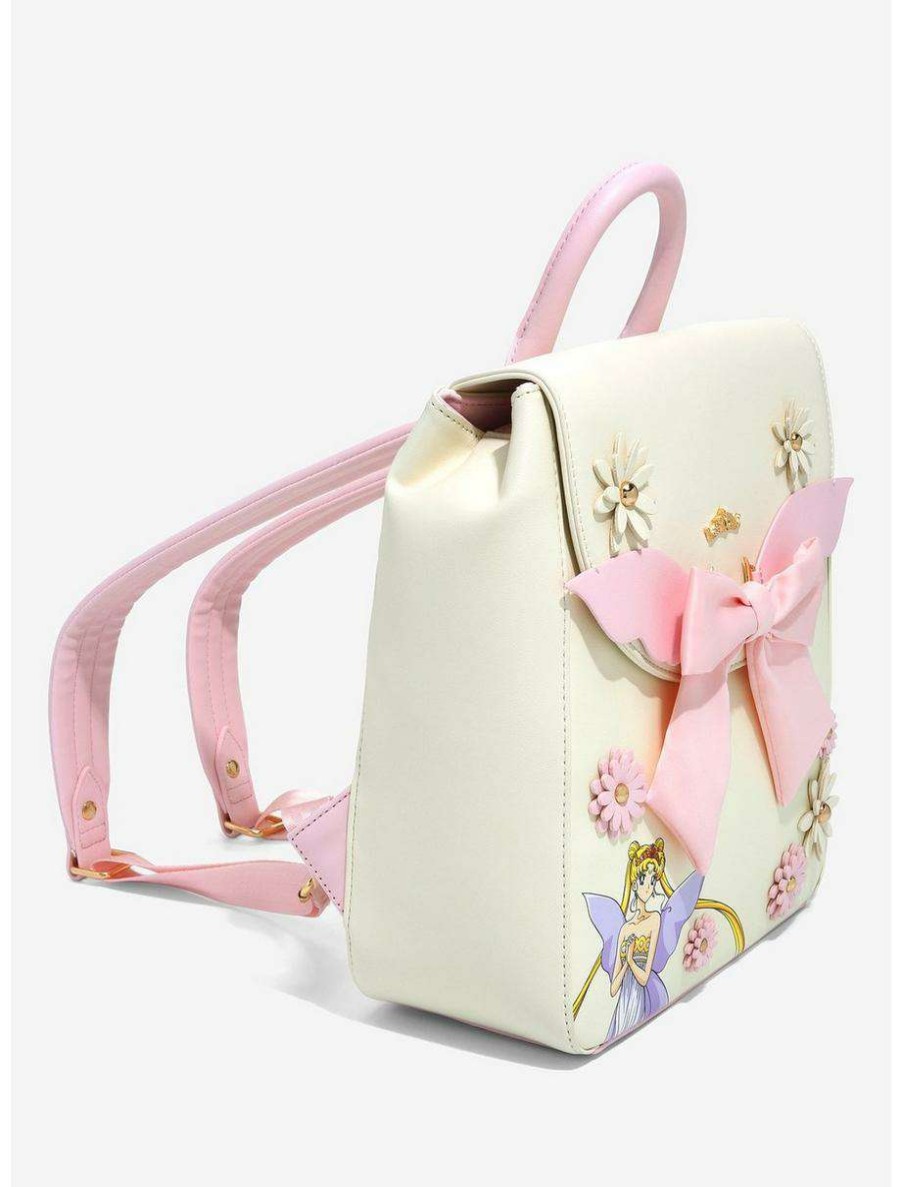 Mini Backpacks * | Pretty Guardian Sailor Moon Neo Queen Serenity Ribbon Floral Rucksack Boxlunch Exclusive