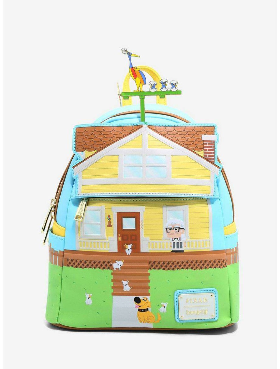 Backpacks * | Loungefly Disney Pixar Up House & Characters Mini Backpack Boxlunch Exclusive