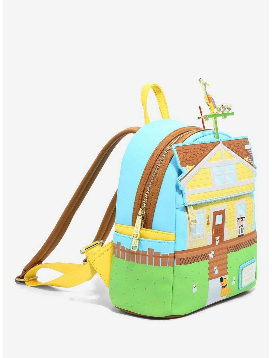 Backpacks * | Loungefly Disney Pixar Up House & Characters Mini Backpack Boxlunch Exclusive