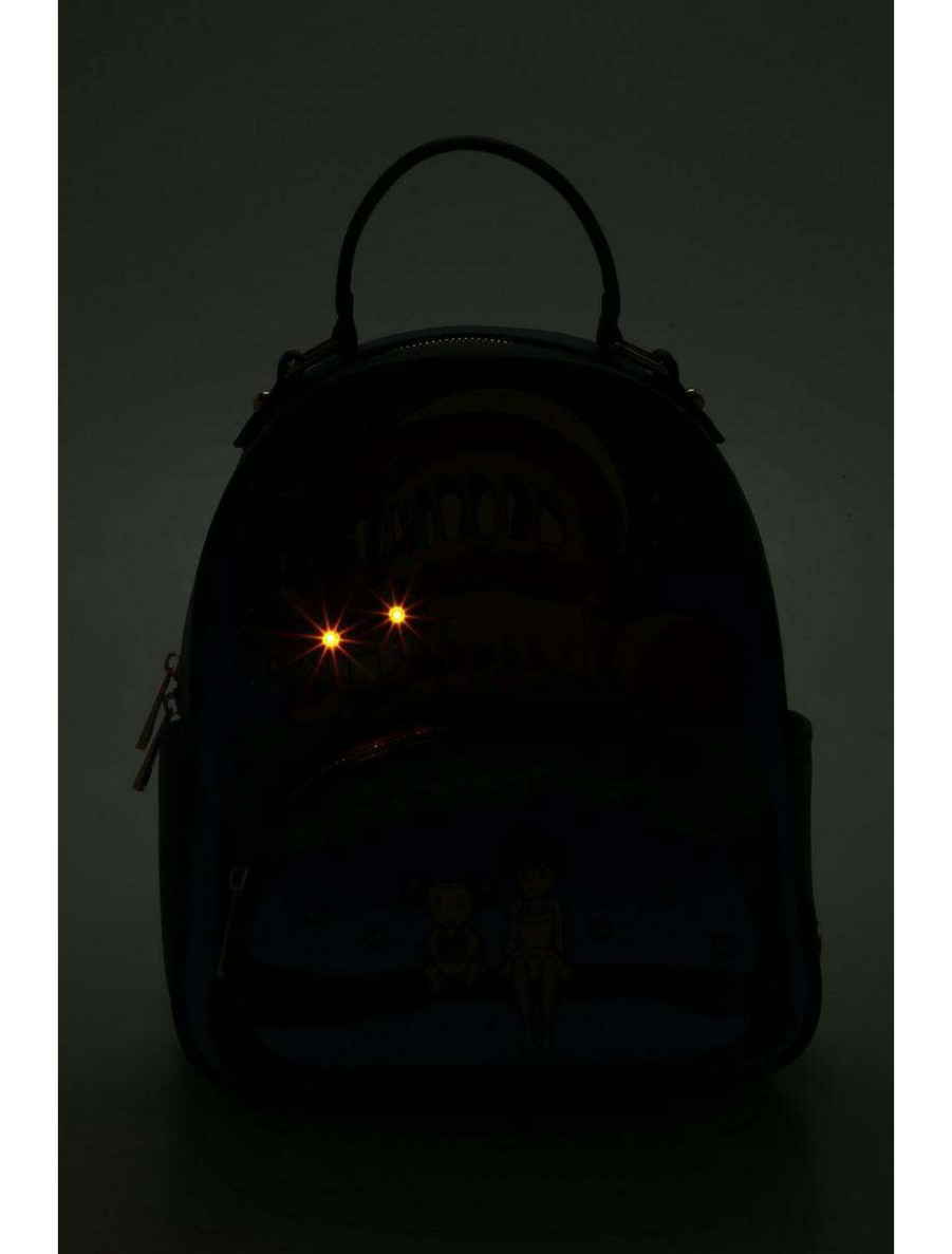 Mini Backpacks * | Our Universe Studio Ghibli My Neighbor Totoro Night Catbus Light Up Mini Backpack Boxlunch Exclusive