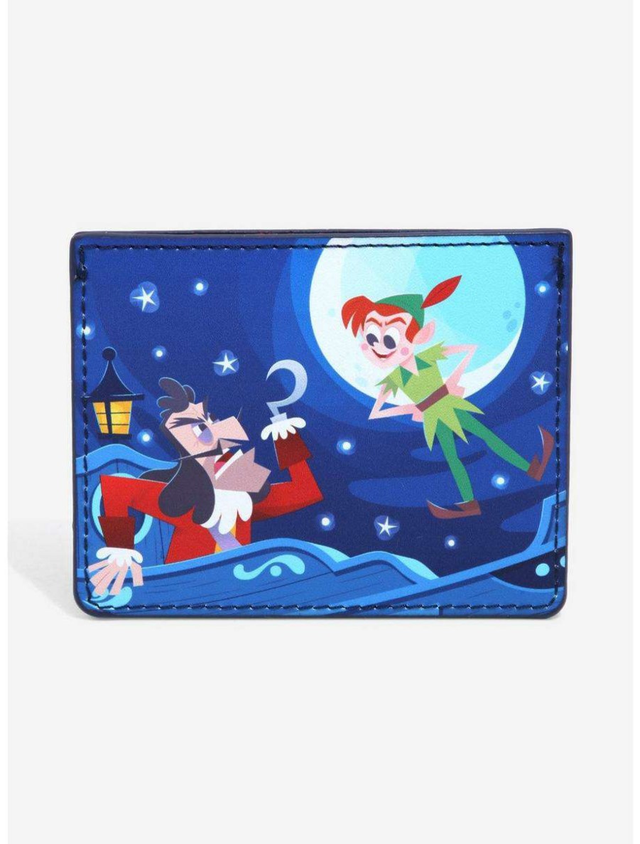 Wallets * | Loungefly Disney Peter Pan Jolly Roger Cardholder Boxlunch Exclusive