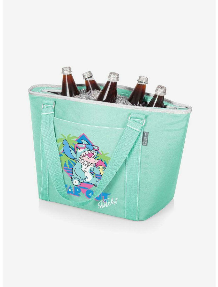 Lunchboxes * | Boxlunch Disney Lilo & Stitch Stitch Topanga Cooler Tote