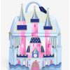 Mini Backpacks * | Boxlunch Danielle Nicole Disney Sleeping Beauty Castle Mini Backpack