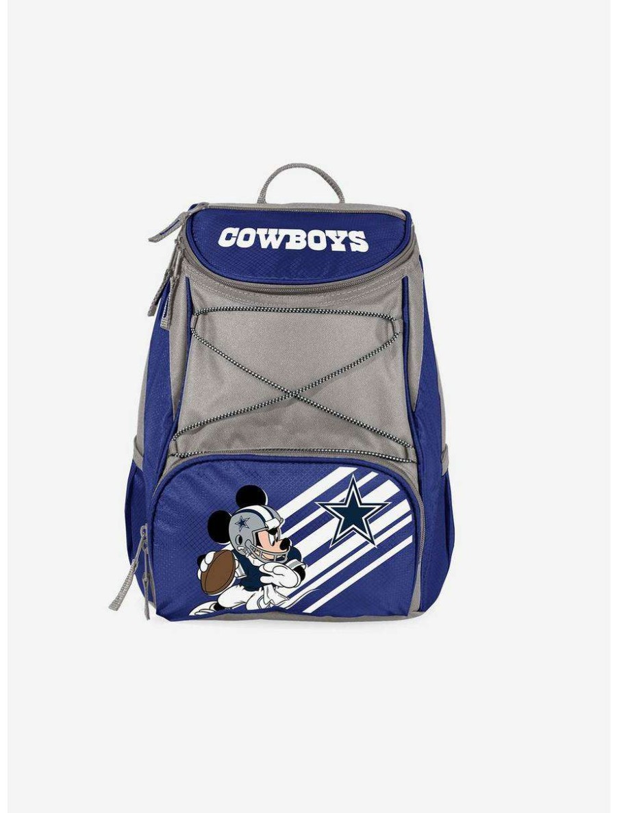 Backpacks * | Boxlunch Disney Mickey Mouse Nfl Dallas Cowboys Cooler Backpack