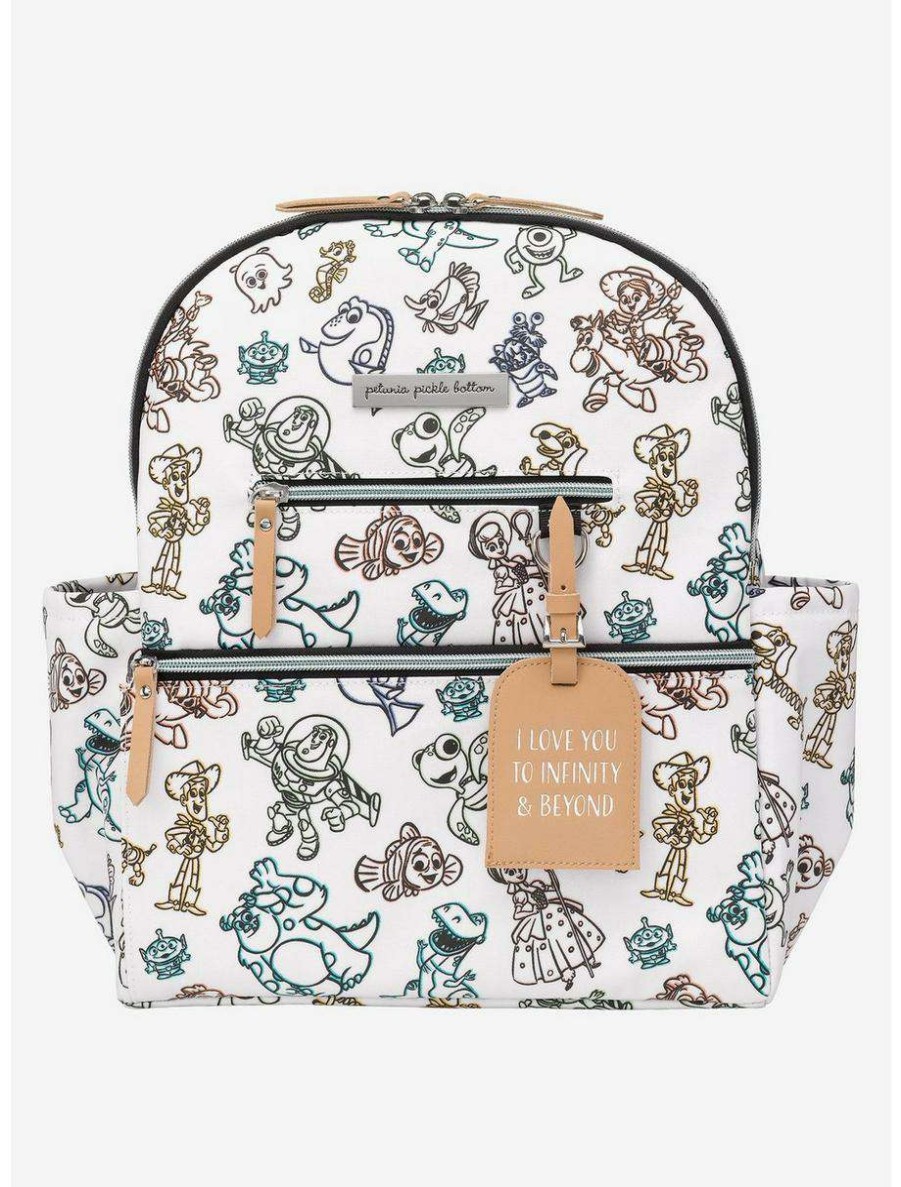 Backpacks * | Boxlunch Petunia Pickle Bottom Disney Pixar Playday Ace Backpack Diaper Bag