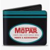 Wallets * | Boxlunch Mopar 1954 1958 Logo Chrysler Logo Top Stripe Bifold Wallet