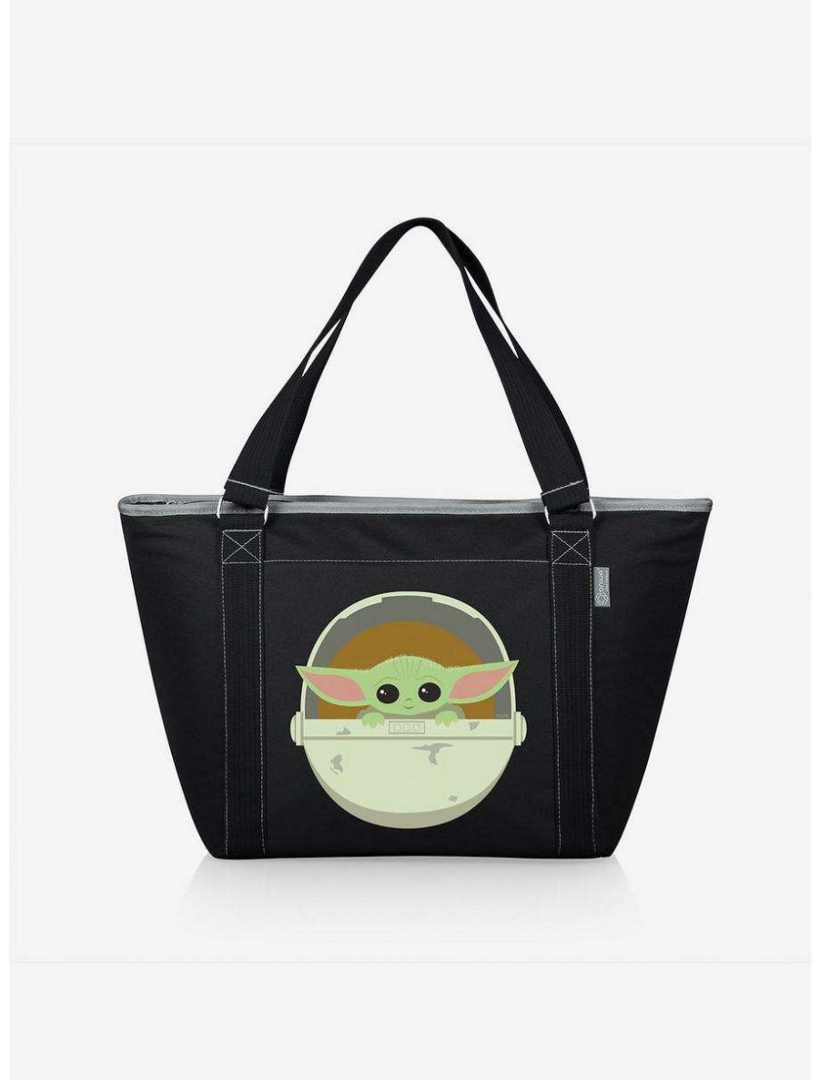 Lunchboxes * | Boxlunch Star Wars The Mandalorian The Child Topanga Cooler Black