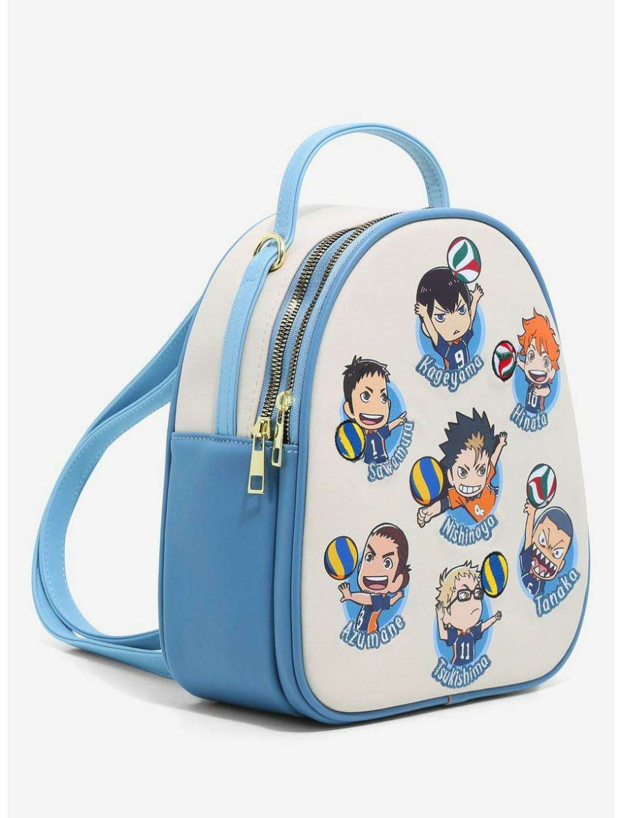 Backpacks * | Haikyu!! Chibi Team Portraits Convertible Mini Backpack Boxlunch Exclusive