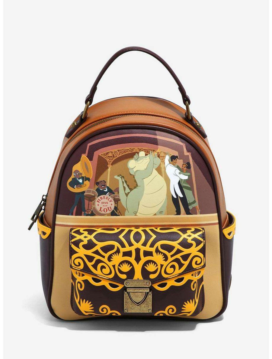 Mini Backpacks * | Our Universe Disney The Princess And The Frog Firefly Jazz Band Mini Backpack Boxlunch Exclusive