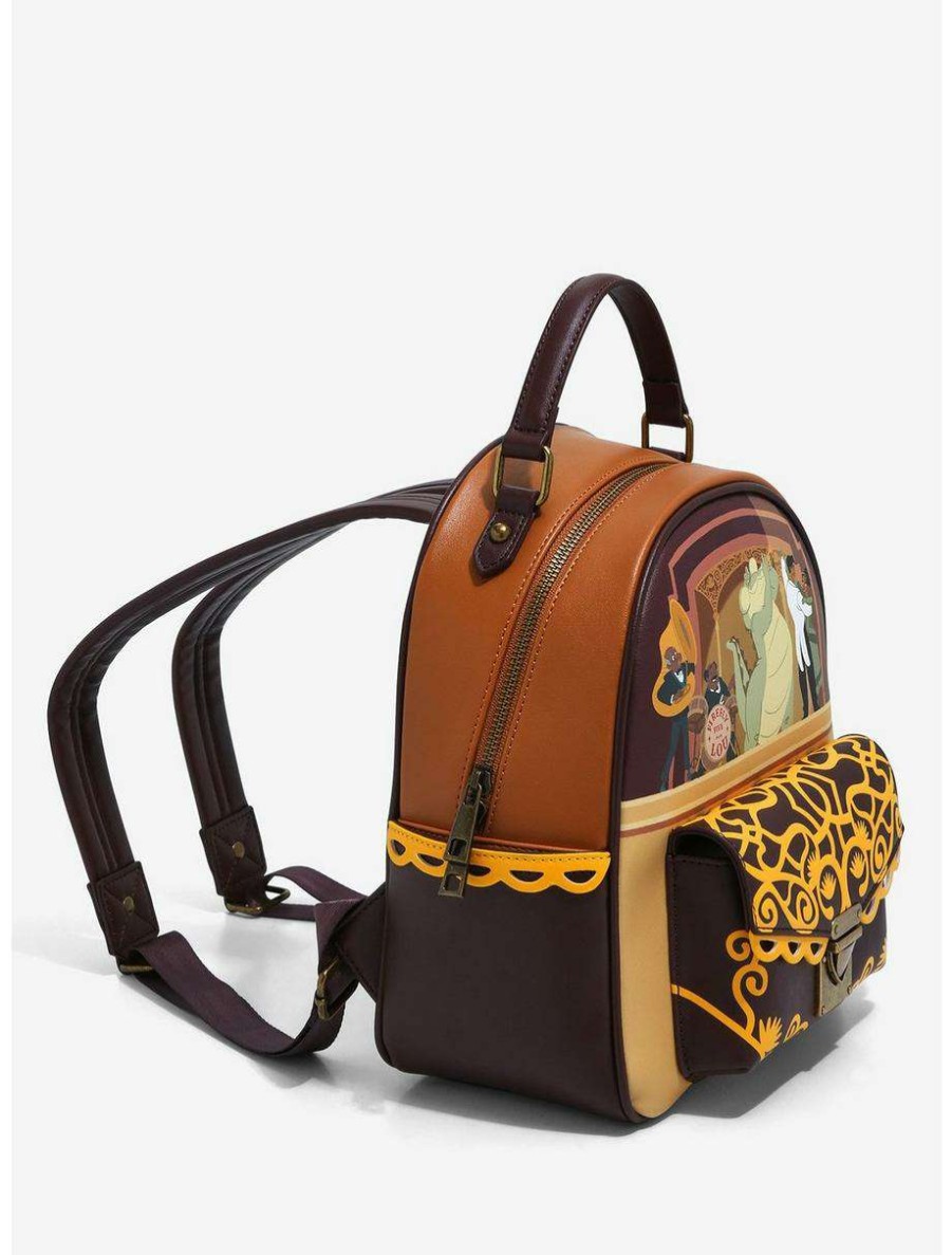 Mini Backpacks * | Our Universe Disney The Princess And The Frog Firefly Jazz Band Mini Backpack Boxlunch Exclusive