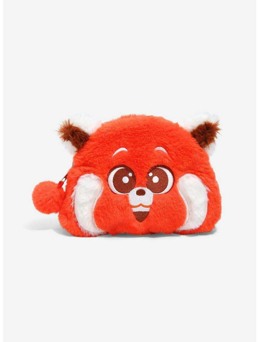 Cosmetic Bags * | Disney Pixar Turning Red Panda Mei Figural Cosmetic Bag Boxlunch Exclusive