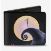 Wallets * | Boxlunch The Nightmare Before Christmas Jack Full Moon Pose Pumpkin Patch Bi-Fold Wallet