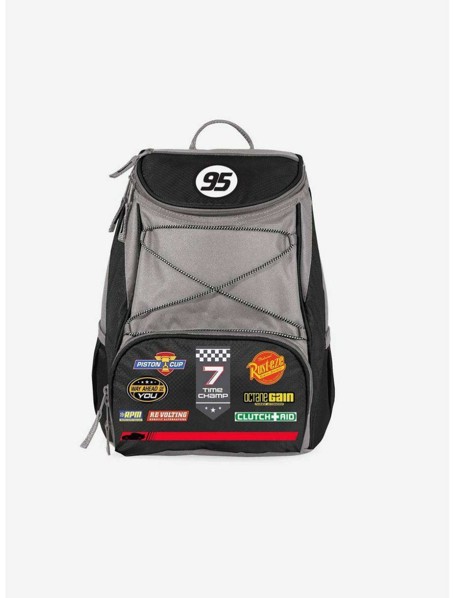 Lunchboxes * | Boxlunch Disney Pixar Cars Lightning Mcqueen Cooler Backpack