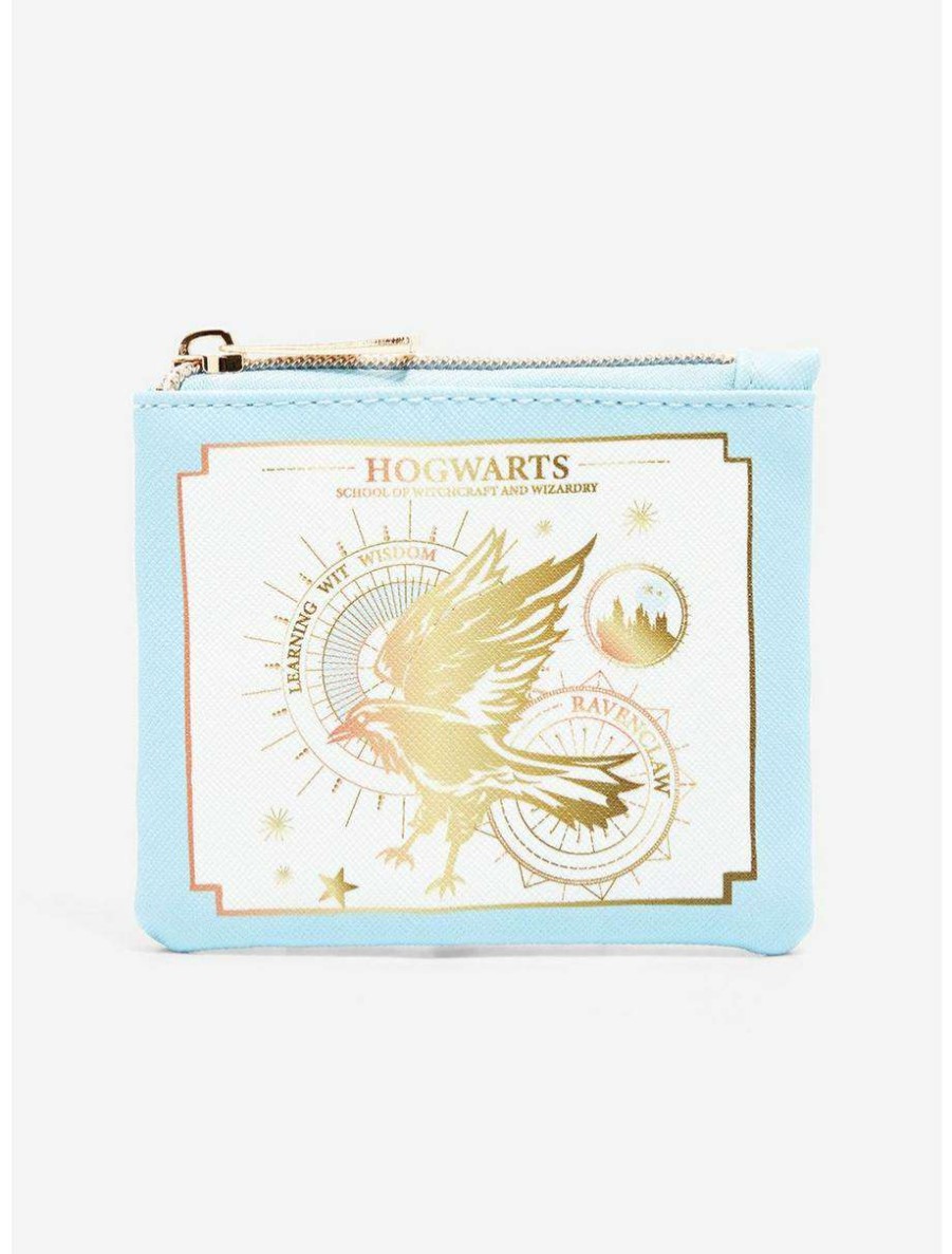 Wallets * | Harry Potter Hogwarts Ravenclaw Coin Purse Boxlunch Exclusive