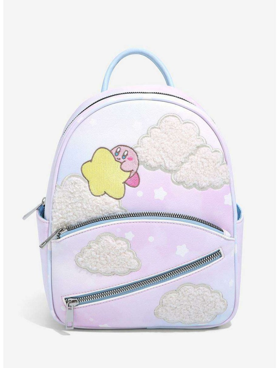 Backpacks * | Nintendo Kirby Warp Star Soaring Mini Backpack Boxlunch Exclusive