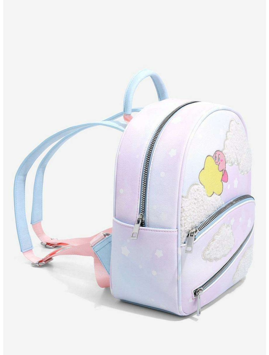 Backpacks * | Nintendo Kirby Warp Star Soaring Mini Backpack Boxlunch Exclusive